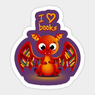 Dragon shelf Sticker